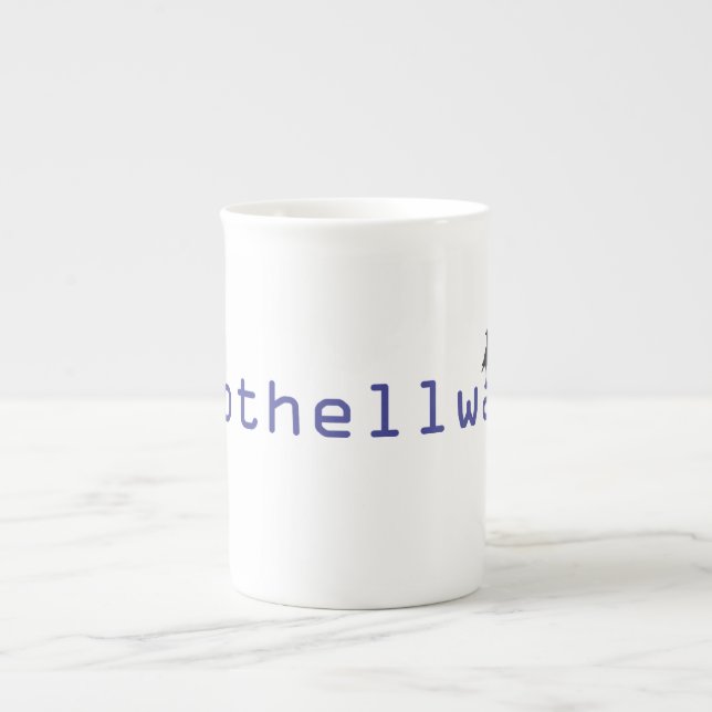 bothellwa Kaffee-Tasse Prozellantasse (Vorderseite)