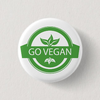 Boton Go Vegan Button