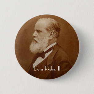 Boton natürliche Begabung Pedro II Button