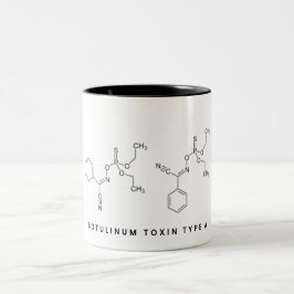 Botox-chemische Struktur Zweifarbige Tasse