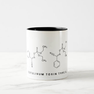 Botox-chemische Struktur Zweifarbige Tasse