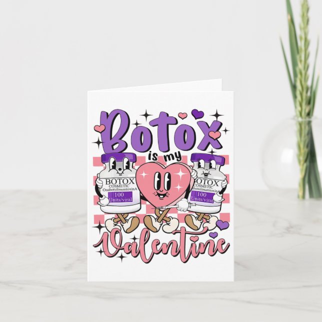 Botox ist mein Valentinästetikum Dysport D Karte (Vorderseite)