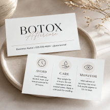 Botox Nachsorge Beige Minimal Care Vorlage