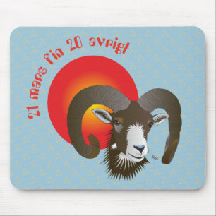 Botsch 21 Mars fin 20 avrigl Tarpunet da mieur Mousepad
