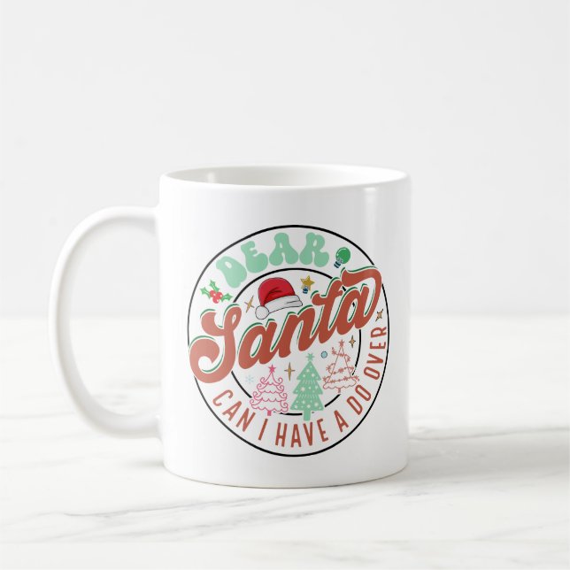 Botschaft an den Weihnachtsmann Kaffeetasse (Links)
