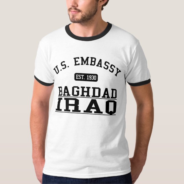 Botschaft Bagdad der Irak - 1930 T-Shirt (Vorderseite)