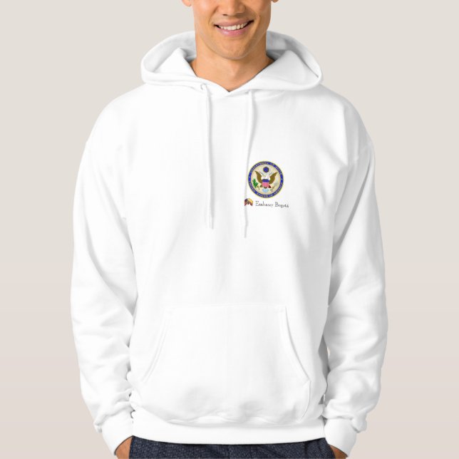 Botschaft Bogotá Hoodie (Vorderseite)