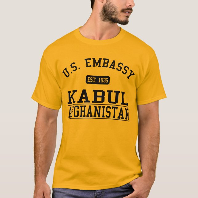 Botschaft Kabul Afghanistan - 1935 T-Shirt (Vorderseite)