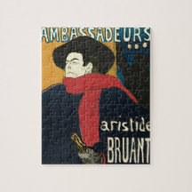 Botschafter, Artistide Bruant von Toulouse Lautrec