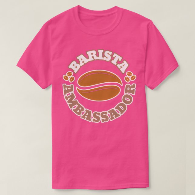 Botschafter Barista 1 T-Shirt (Design vorne)