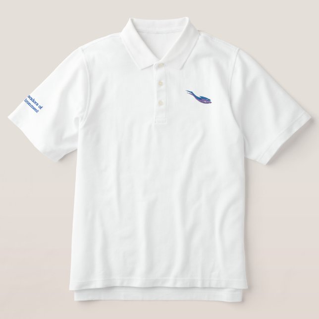 Botschafter des Shirts Umwelt Polo (Design Vorderseite)