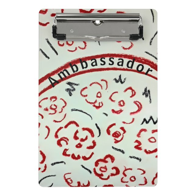 Botschafter Mini Klemmbrett (Vorderseite)