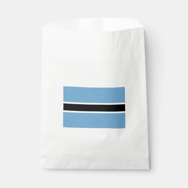 Botsuana-Flagge (Botsuana) Geschenktütchen (Vorderseite)