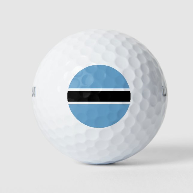 Botsuana-Flagge (Botsuana) Golfball (Vorderseite)