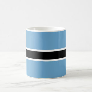Botsuana-Flagge (Botsuana) Kaffeetasse