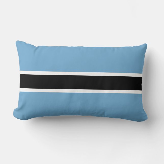 Botsuana-Flagge (Botsuana) Lendenkissen (Vorderseite)