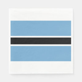 Botsuana-Flagge (Botsuana) Serviette