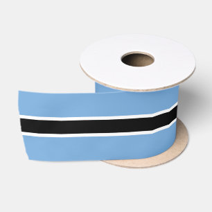 Botsuana Flagge & Botswana Reise, Urlaub/Sport Satinband