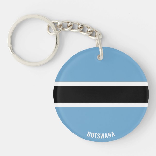 Botswana Drapeau charmant patriotique (Devant)
