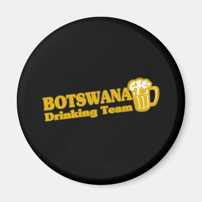 Botswana Drinking Team Magnet (Vorne)