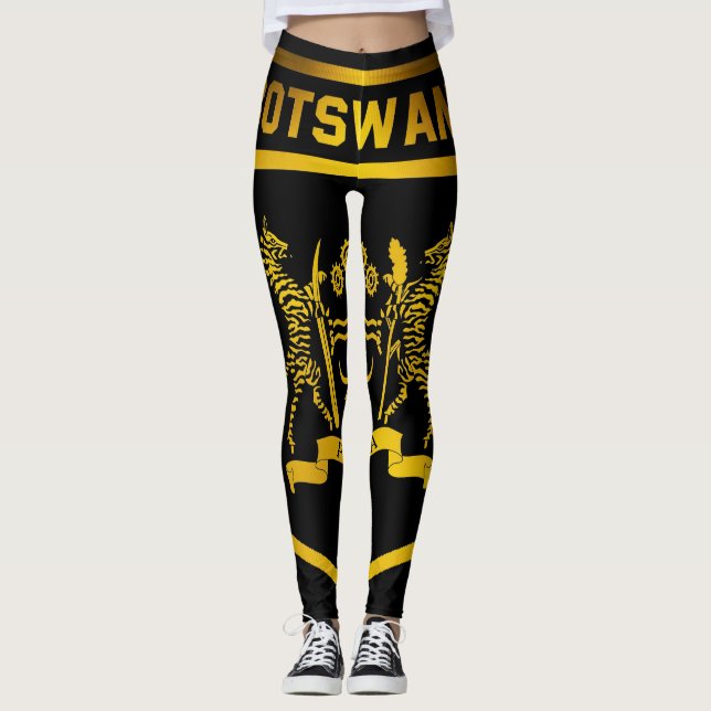 Botswana Emblem Leggings (Vorderseite)