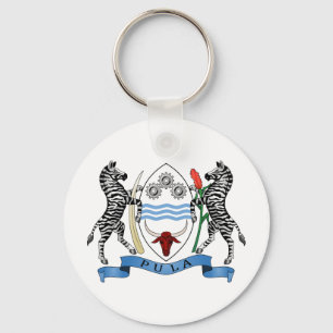 Botswana-Emblem Schlüsselanhänger