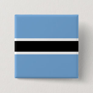Botswana Flag Button