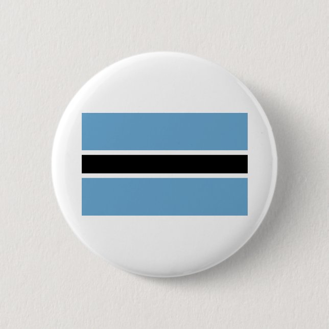 Botswana Flag Button (Vorderseite)