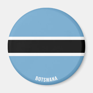 Botswana Flag Charming Patriotic Magnet