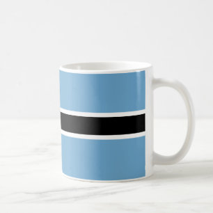 Botswana Flag Keramik Tasse