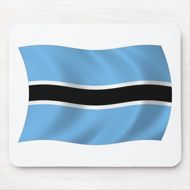 Botswana Flag Mousepad (Vorne)