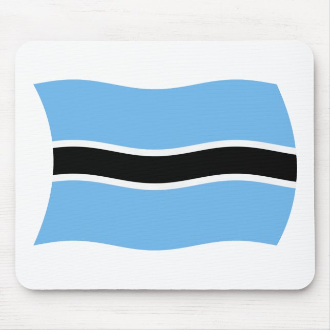 Botswana Flag Mousepad (Vorne)