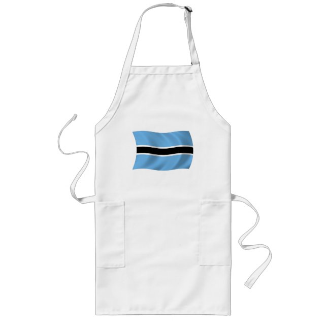 Botswana Flag Schürze (Vorne)