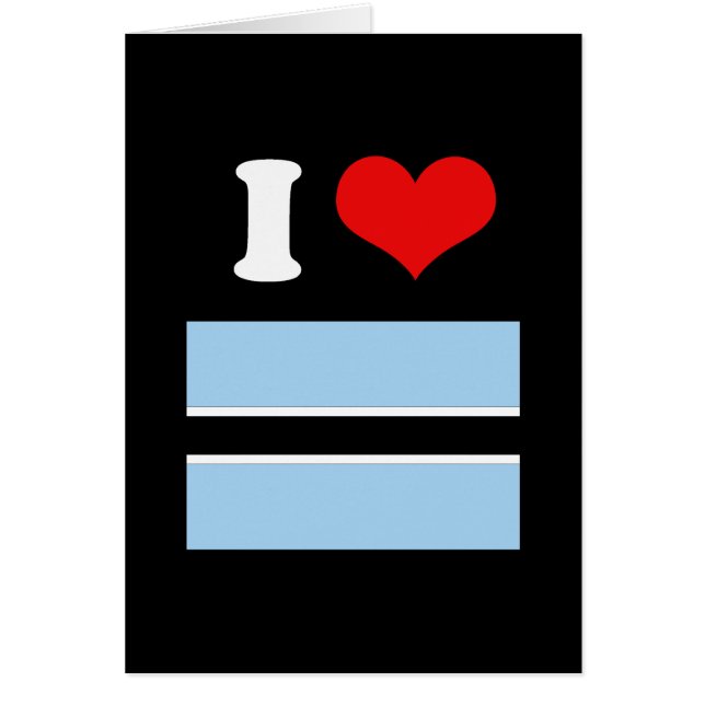 Botswana-Flagge (Vorne)