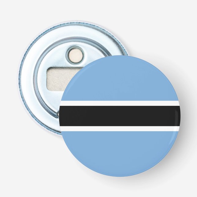 Botswana-Flagge Flaschenöffner (Vorderseite)