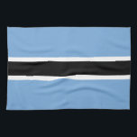 Botswana-Flagge Geschirrtuch<br><div class="desc">Ein ideales Geschenk für alle,  die Patrioten ihres Landes sind!</div>