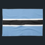 Botswana-Flagge Geschirrtuch<br><div class="desc">Ein ideales Geschenk für alle,  die Patrioten ihres Landes sind!</div>