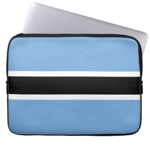 Botswana-Flagge Laptopschutzhülle
