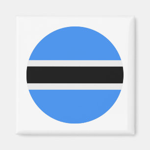 Botswana-Flagge Magnet