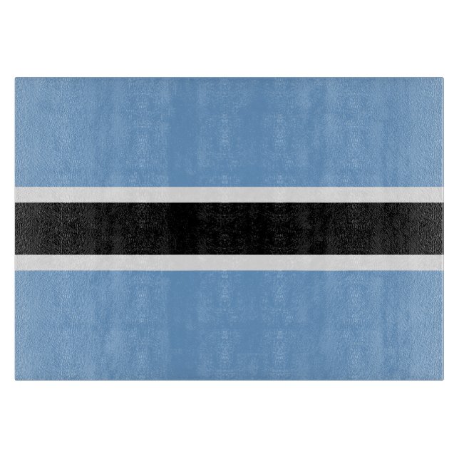 Botswana-Flagge Schneidebrett (Vorderseite)