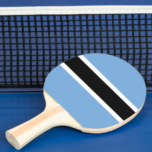 Botswana-Flagge Tischtennis Schläger