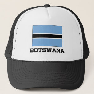 Botswana-Flagge Truckerkappe