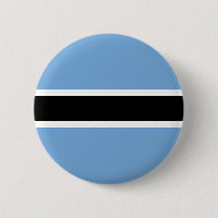 Botswana-Flaggen-Knopf