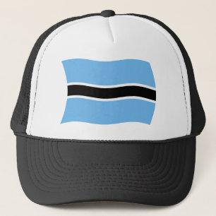 Botswana-Flaggenhut Truckerkappe