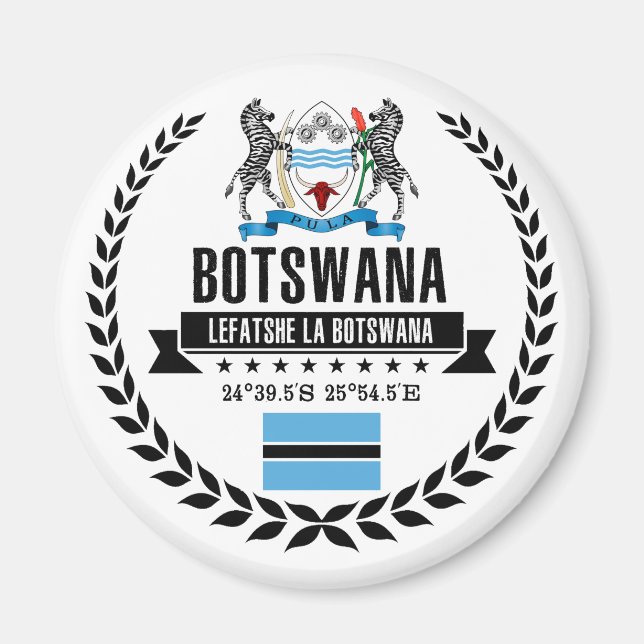Botswana Magnet (Vorne)