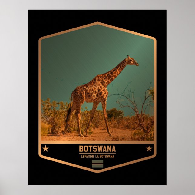 Botswana Poster (Vorne)