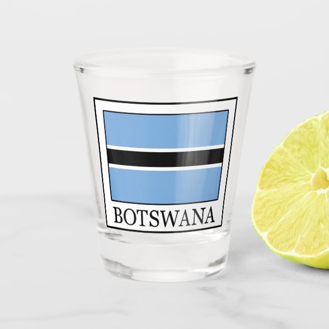 Botswana Schnapsglas (Vorderseite)