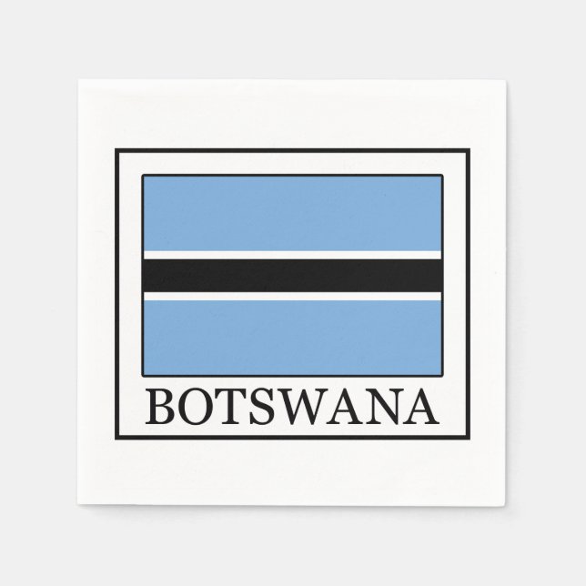 Botswana Serviette (Vorderseite)