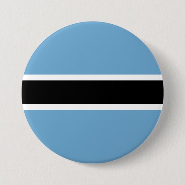 Botswanan Flag (Botswana) Button (Vorderseite)