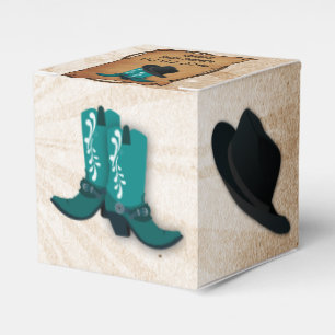 bottes de cowboy western ballotins personnalisés